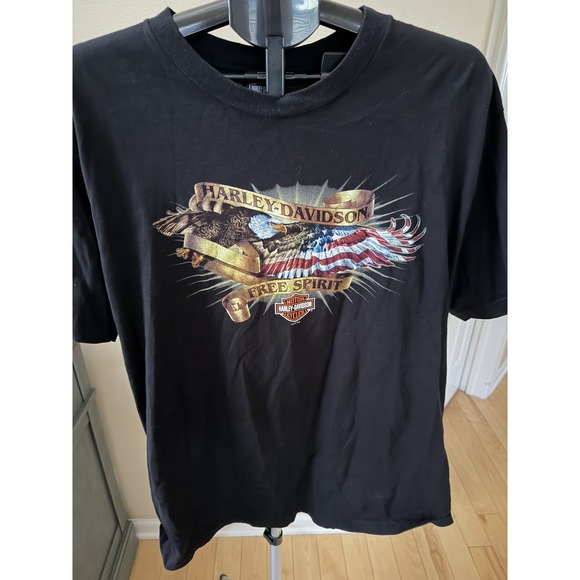 Harley-Davidson Other - Harley Davidson T Shirt Eagle Graphic Mens XL St Pete Beach Florida